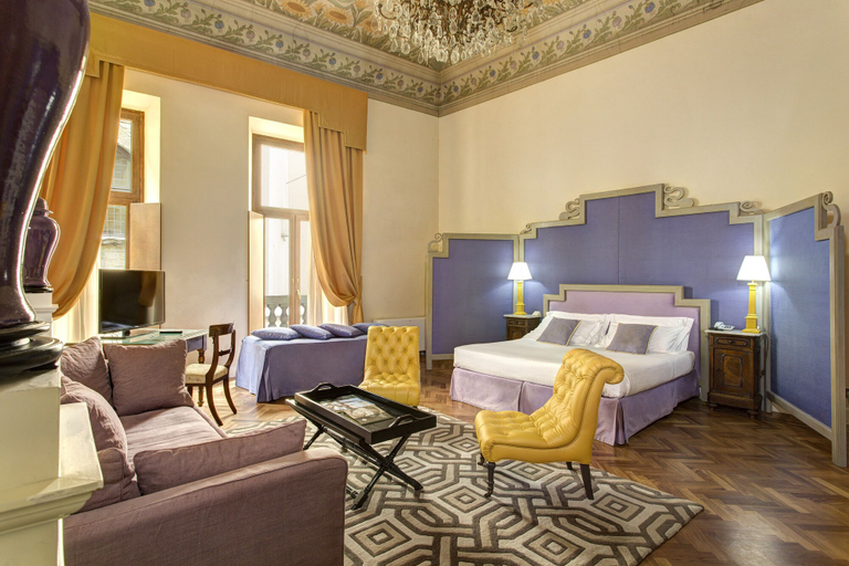 Bedroom 3, Grand Hotel Cavour, Florence