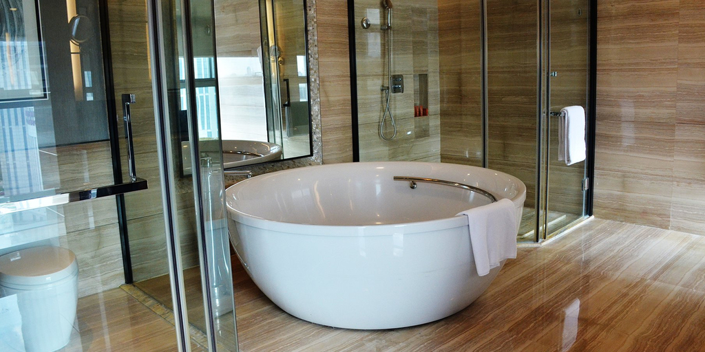 Bathroom 4, Crowne Plaza TIANJIN MEIJIANGNAN by IHG, Tianjin