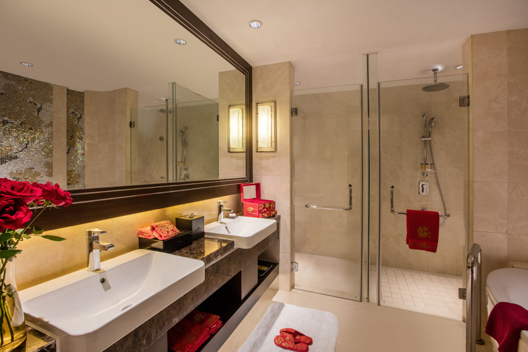 Bathroom 5, Crowne Plaza SHAOXING by IHG, Shaoxing