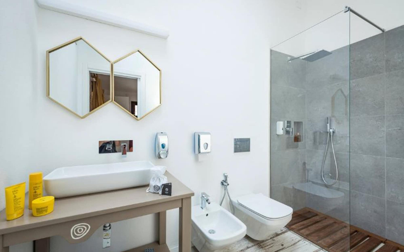 Bathroom 4, Tiliguerta Glamping & Camping Village, Cagliari