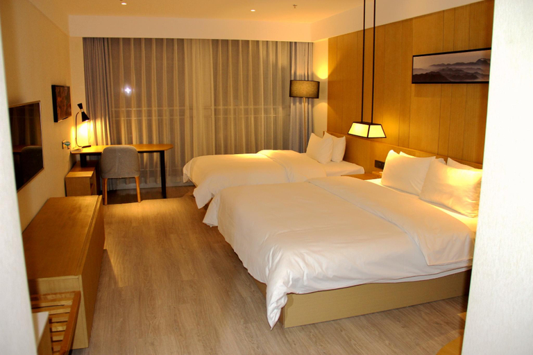 Bedroom 2, Starway Hotel Anyang Linzhou Hongqi Canal Memorial Hall, Anyang