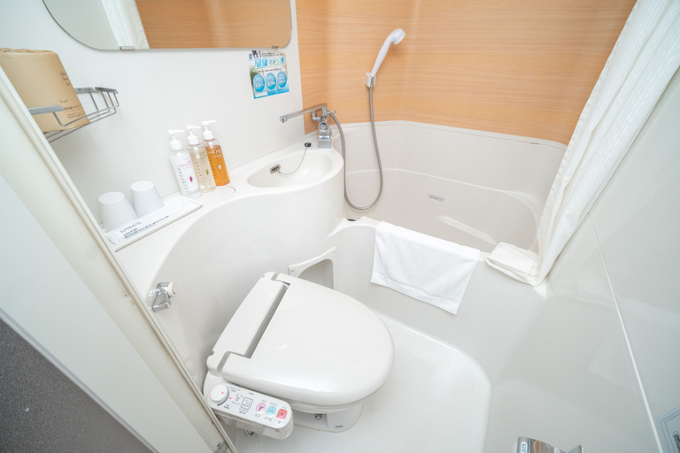 Bathroom 5, Super Hotel JR Fujiekimae Kinenkan, Fuji
