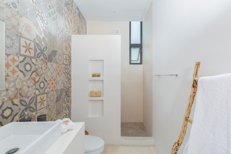 Bathroom, Villa Bambú - Your Jungle Hideaway at Aldea Zama, Cozumel