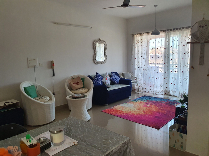 Bathroom, Stunning Cosy Apartment for 2 in Arpora,goa, North Goa