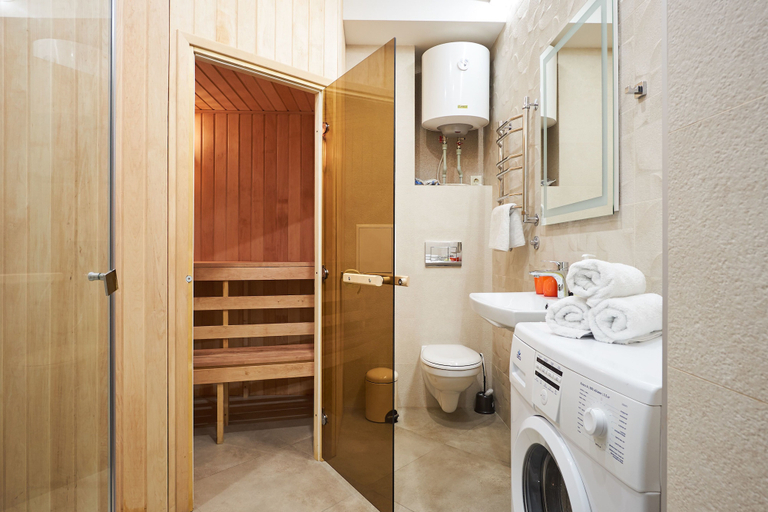 Bathroom 4, StudioMinsk Spa Apartments in Centre, Minsk