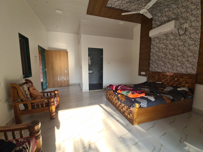 Bedroom 3, Brick Villa, Raigarh