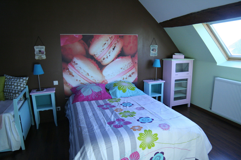 Bedroom 4, Domaine de la Haute Poignandière, Orne