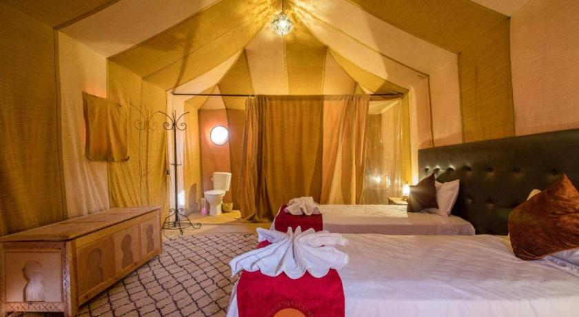 Bedroom, Mari Desert Camp, Errachidia
