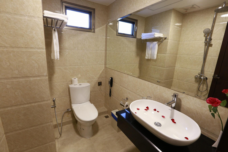 Bathroom 4, Rose Palace Hotel, Yangon