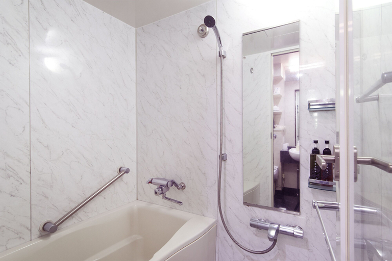 Bathroom 4, Tsukuba No Yu Urban Hotel, Tsukuba