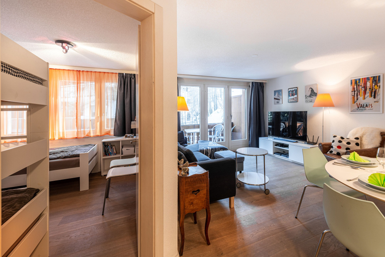 Bedroom 3, Balmas Paradies, Visp