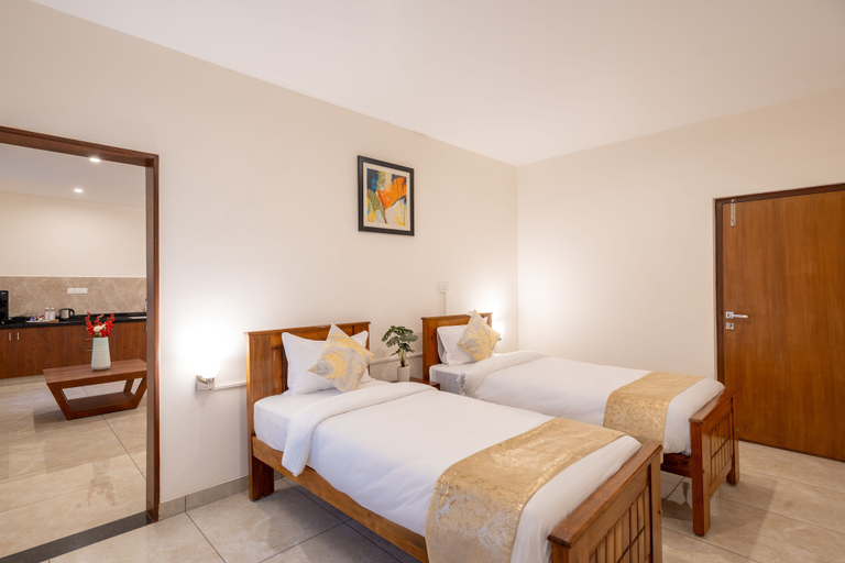 Bedroom 2, The Silver Chimes Suites, Bangalore