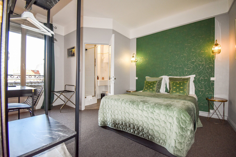 Bedroom 3, Hôtel Azur Reims, Marne