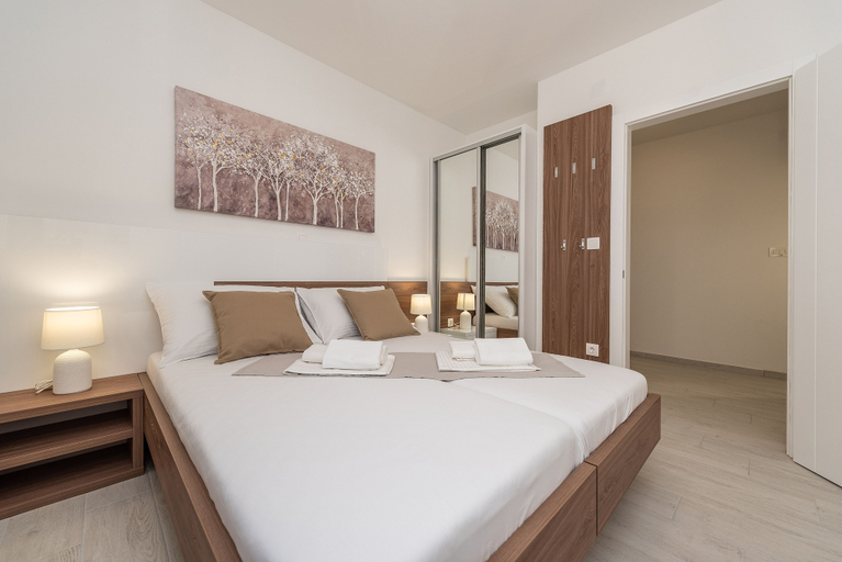 Bedroom 2, Apartments & Rooms Pool Villas Maris, Novalja