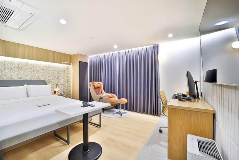 Bedroom 5, Brown Dot Hotel Yeongdo Daegyo, Yeongdo