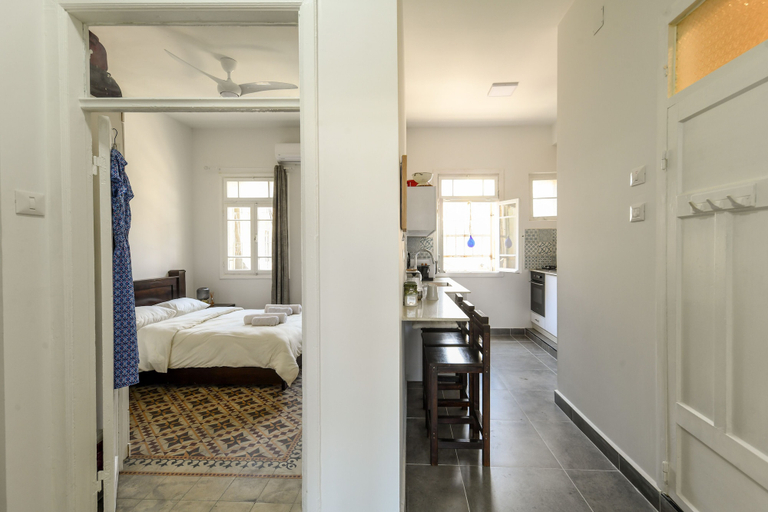 Bedroom 3, Vintage Charm 1BR Apt w Balcony & View