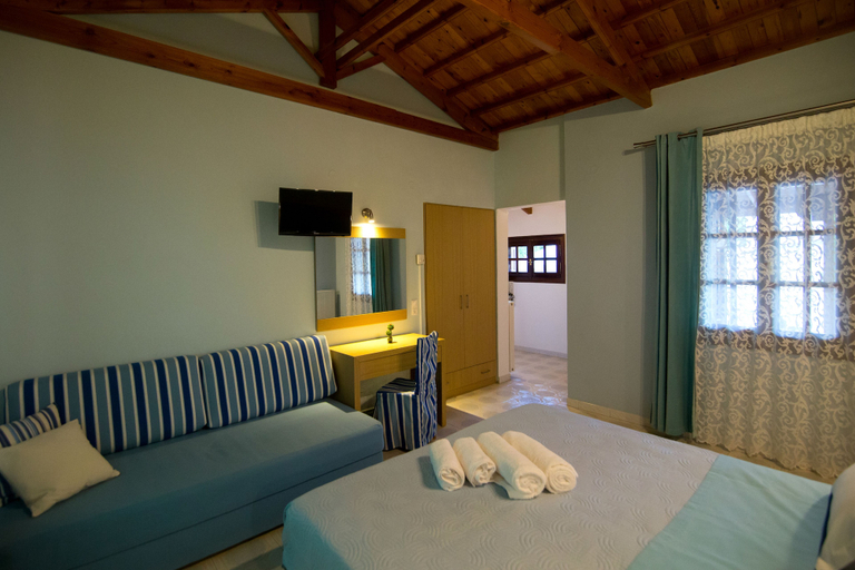Bedroom 3, Vicky Studios, North Aegean