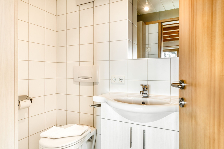 Bathroom, Waldhütte Panorama Tschengla by A-Appartements, Bludenz