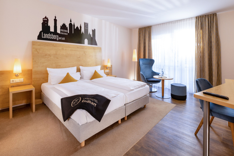 Bedroom 2, Landhotel Endhart, Landsberg am Lech