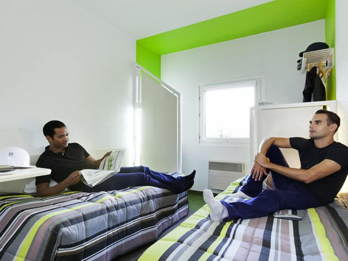 Bedroom 4, hotelF1 Besancon Micropolis, Doubs