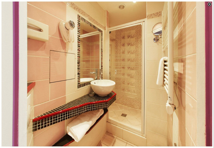 Bathroom 4, Hôtel Poussin, Paris