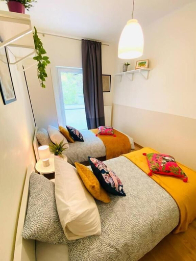 Bedroom 2, 3 bedrooms in Center w Terrace&Parking, Luxembourg