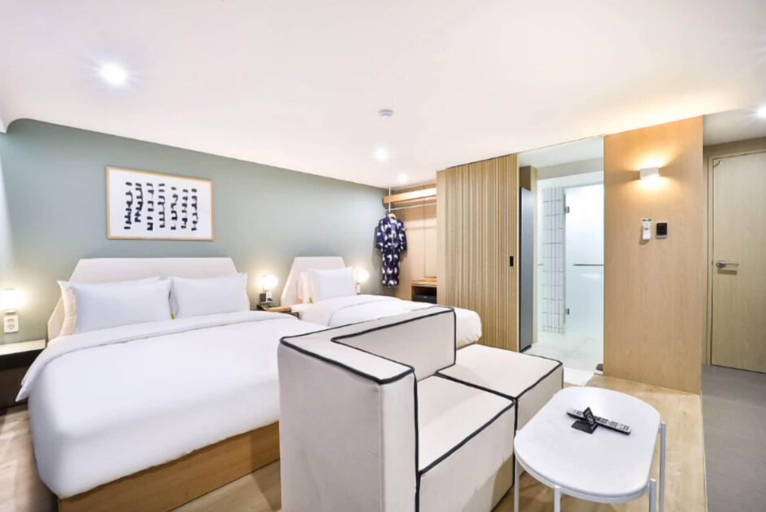 Bedroom 4, Brown Dot Hotel Yeongdo Daegyo, Yeongdo