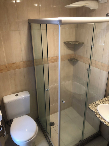 Bathroom 4, Vitória Praia Hotel, Recife