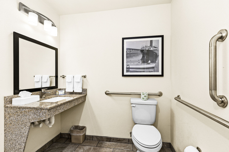 Bathroom 4, Cobblestone Hotel & Suites - International Falls, Koochiching
