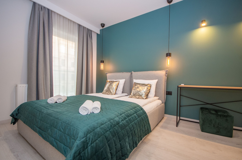 Bedroom 3, Serviced Apartments G11 - between Main Market Square and Jewish Quarter by InPoint, Kraków City