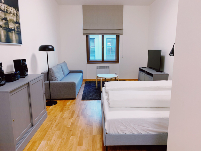 Bedroom 2, Residence u Naplavky, Praha 5