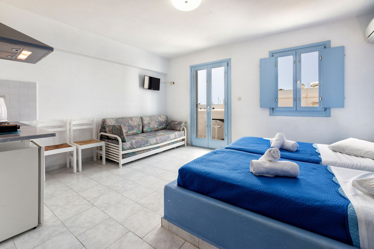 Bedroom 4, Stratos Studios & Apartments, South Aegean