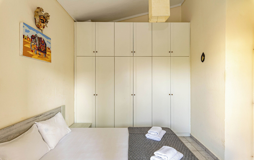 Bedroom 4, Angel Luxury Apartment in Kriopigi, Central Macedonia