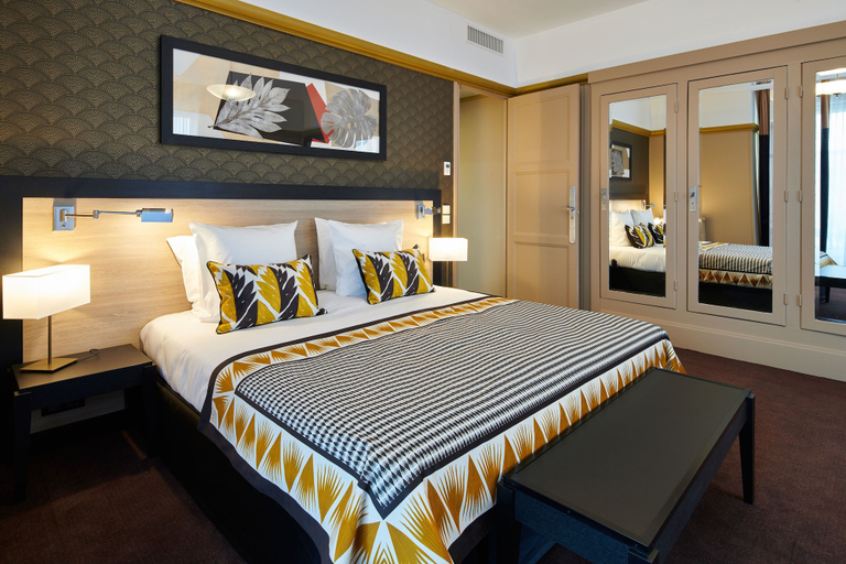 Bedroom 3, Hotel & Spa Vacances Bleues Le Splendid, Landes
