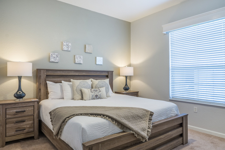Bedroom 3, Casa Del Lago Penthouse 3 Bedroom Condo by RedAwning, Orange