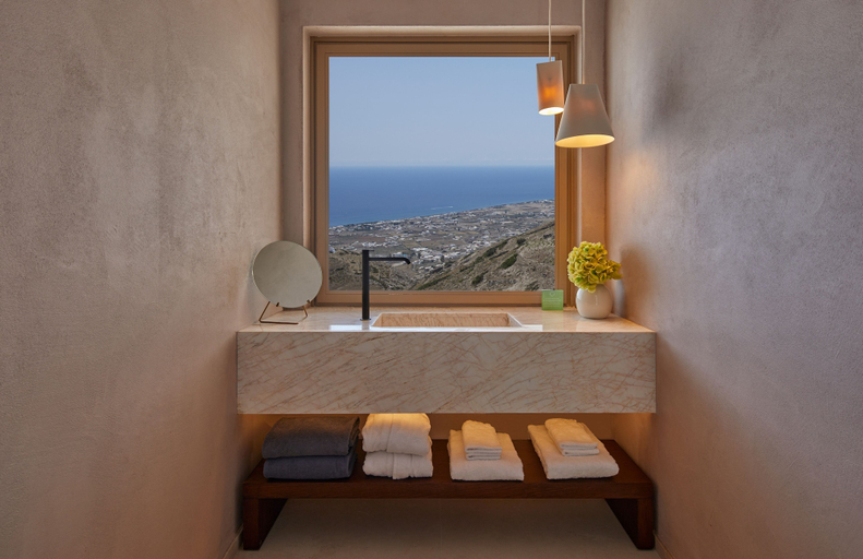 Bathroom 4, Santorini Sky - The Retreat, South Aegean