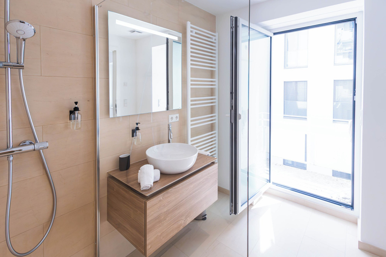 Bathroom 3, Hamilius Apartments, Luxembourg