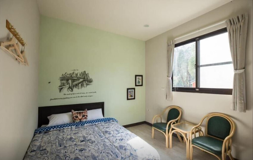 Bedroom 4, Yushow Library Villa, Miaoli