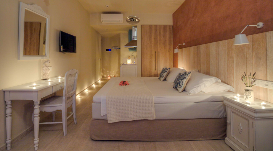 Bedroom 3, Konstantina Studios, Thessaly