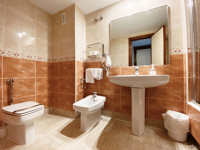 Bathroom 4, Hotel Río Arga, Zaragoza