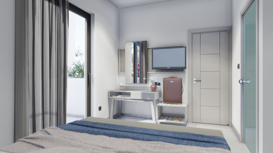 Bedroom 3, Amnissos Residence, Crete