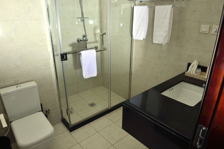 Bathroom 5, The HUB Hotel, Addis Abeba