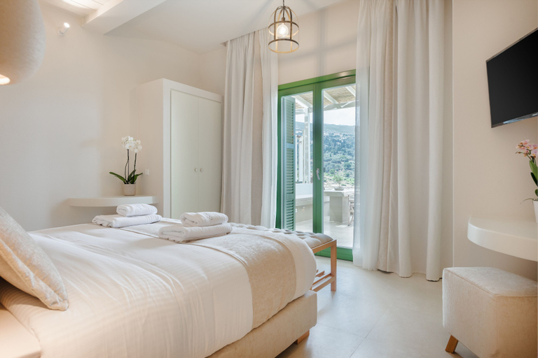 Bedroom 3, Casa Di Fiori Andros Suites, South Aegean