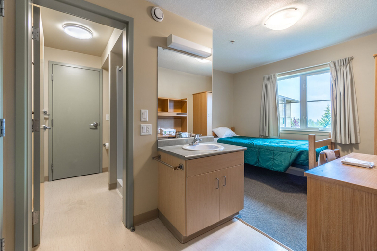 Bathroom 4, Vancouver Island University Residences - Campus Accommodation, Nanaimo