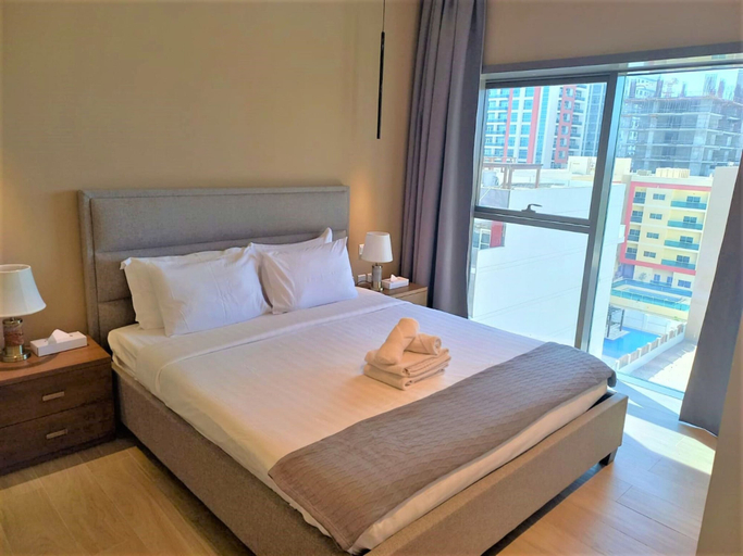 Room 4, Stunning 1 Bedroom Balcony at Park View Dubai, Dubai