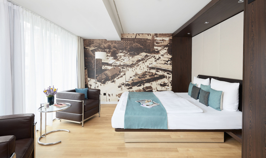 Bedroom 4, Living Hotel Das Viktualienmarkt, München