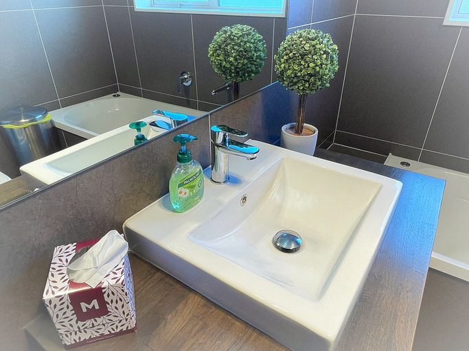 Bathroom 5, Flatbush Holiday Accommodation, Manukau