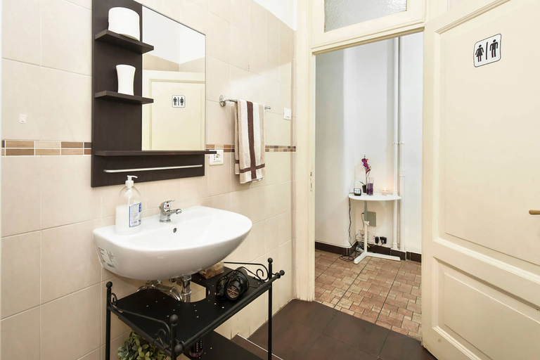 Bathroom 5, Hosting Flats, Rome