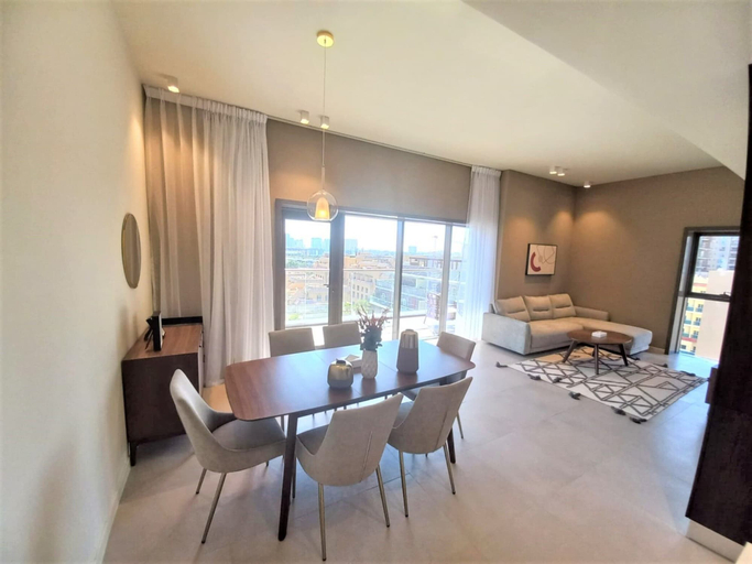 Living area 3, Stunning 1 Bedroom Balcony at Park View Dubai, Dubai
