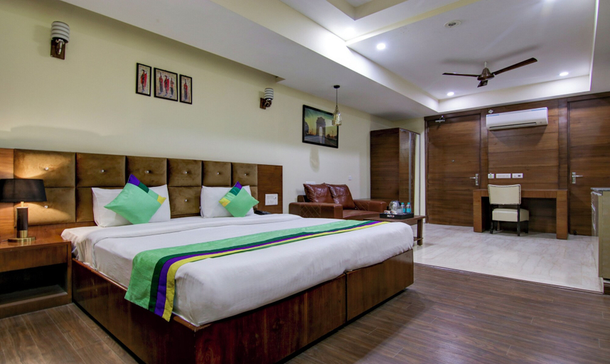 Bedroom 3, Treebo Nearmi Bell House, Gurgaon